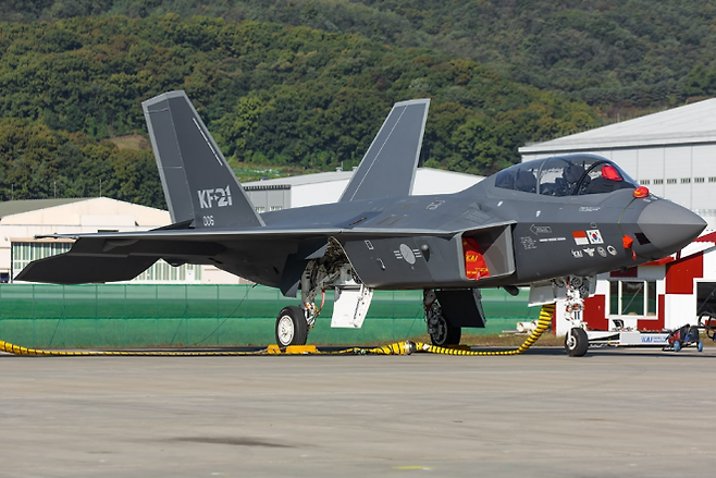 한국항공우주산업(KAI)이 개발한 KF21 자료사진