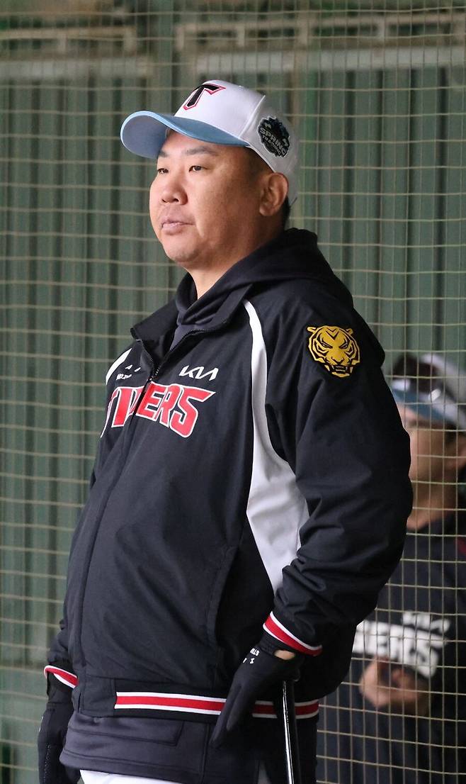 ▲ 1군 무한 경쟁을 선언한 이범호 KIA 감독 ⓒKIA타이거즈