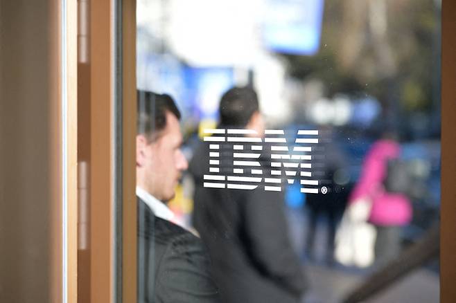 ▲IBM 로고(사진=로이터/연합)