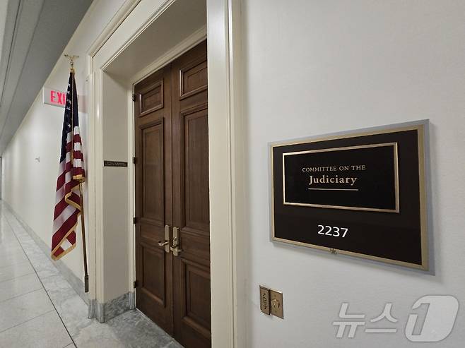 미국 연방 하원 법사위 회의장 ⓒ 뉴스1 류정민 특파원