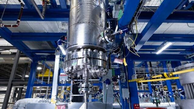 흑연 전구체 시범 생산 설비 (사진=엑손모빌)