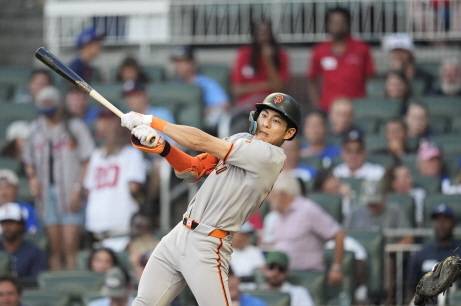 샌프란시스코 자이언츠의 이정후. AP 뉴시스