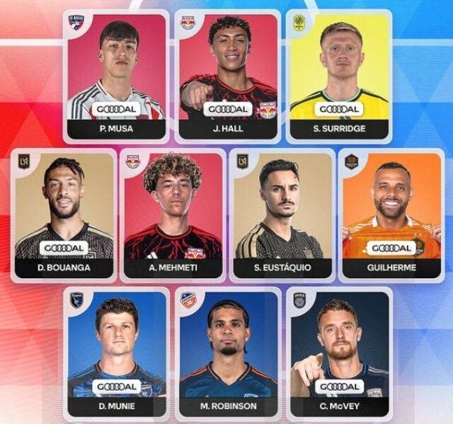 2026시즌 MLS 1라운드 베스트11/MLS