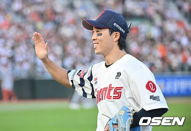 [OSEN=부산, 이석우 기자]  롯데 자이언츠 김동혁 / foto0307@osen.co.kr
