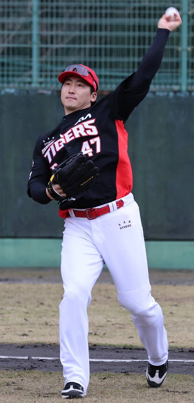 KIA 나성범은 2026시즌 팀이 약체로 평가받는 부분에 자존심이 상했다. 그는 그라운드에서 실력으로 반등을 증명하겠다는 각오다. 사진제공｜KIA 타이거즈