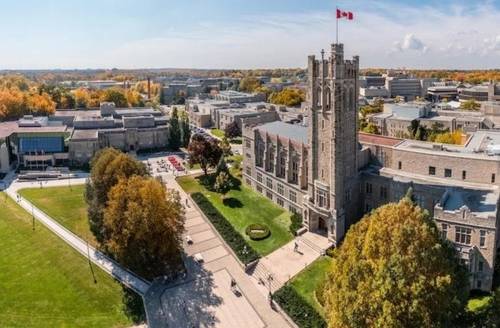 캐나다 웨스턴 온타리오 대학교 모습 [SNS 캡처 사진]