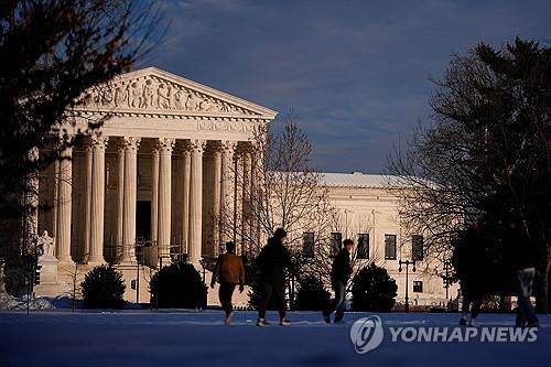 미국 연방대법원 [로이터 연합뉴스 자료사진. 재판매 및 DB 금지]