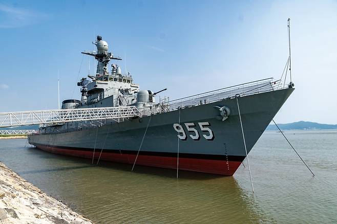 강화함상공원 전경.