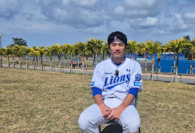 삼성 라이온즈의 이재현. 채정민 기자