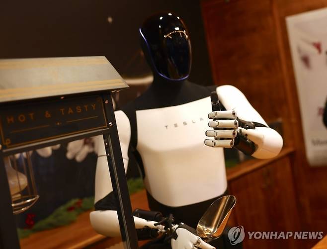 테슬라 휴머노이드 '옵티머스'. 사진=연합뉴스