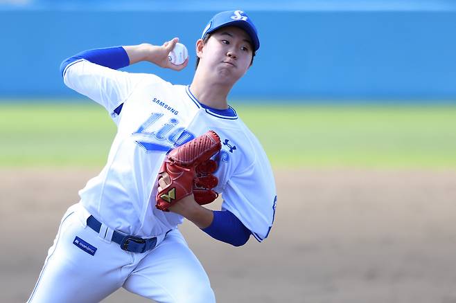 장찬희. 사진제공=삼성 라이온즈