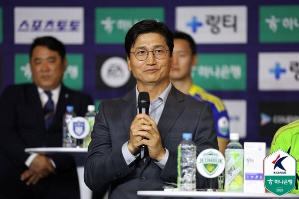 정정용 전북 현대 감독. ⓒ프로축구연맹