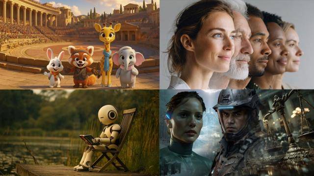 지난해 6월 방송된 EBS 'AI 단편극장'. EBS 제공