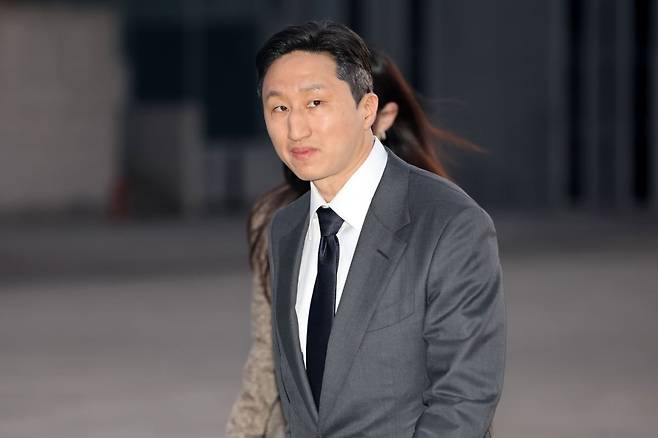 정기선 HD현대 회장이 2월 25일 오후 서울 서초구 예술의전당 콘서트홀에서 열린 아산 정주영 서거 25주기 추모 음악회에 참석하고 있다. 사진=뉴스1