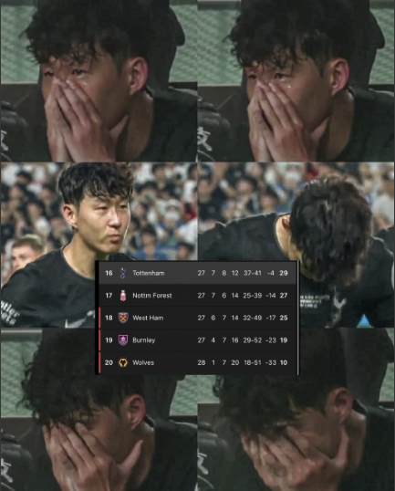 20205-2026시즌 토트넘의 프리미어리그 27라운드까지 성적. Balbu Sports