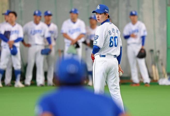 ▲ 장찬희 ⓒ삼성 라이온즈