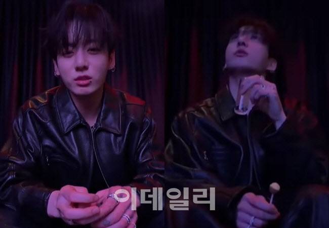 정국 라이브 방송(사진=SNS)