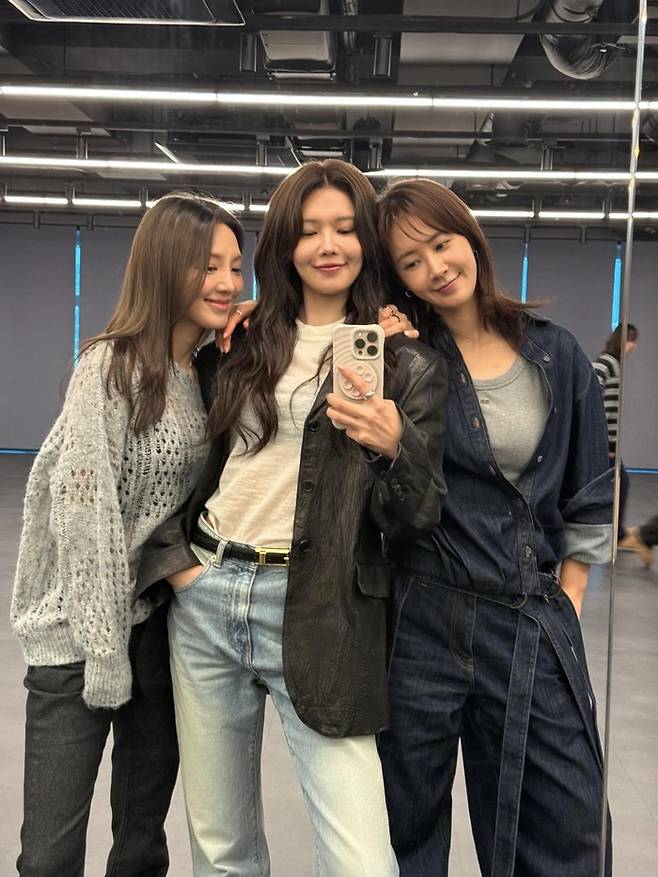효연-수영-유리. 수영 SNS.