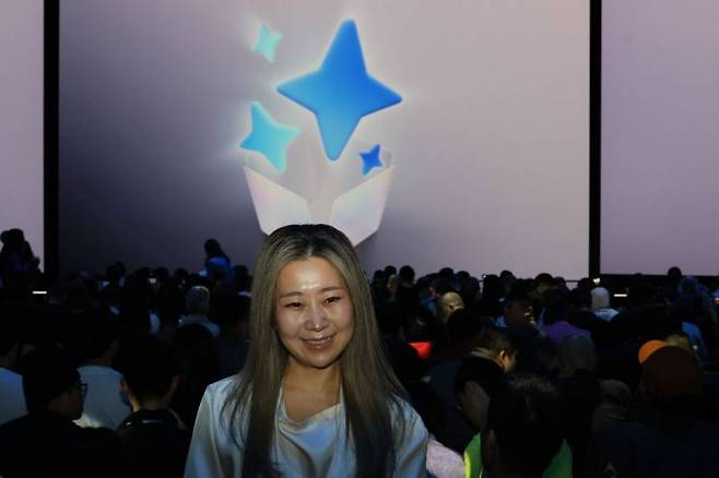 넷플릭스 애니메이션 '케이팝 데몬 헌터스'의 감독 매기 강이 25일(현지시간) 미국 샌프란시스코에서 열린 삼성전자 '갤럭시 언팩 2026'에 참석했다. 언팩 기자단