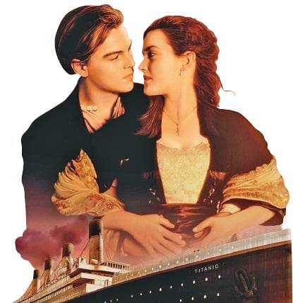영화 타이타닉 속 한장면