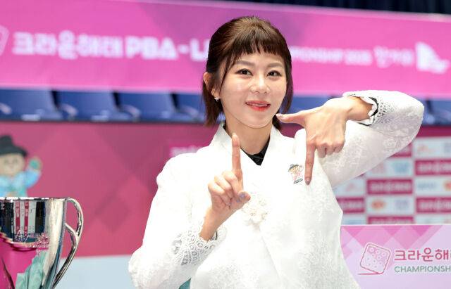 2025-26시즌 LPBA 상금랭킹 1위 김가영./PBA