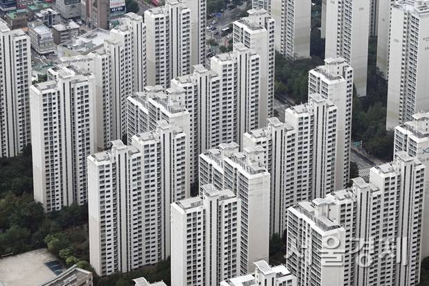 서울 송파구 잠실 레이크팰리스 아파트 단지. 조태형 기자 2025.09.09