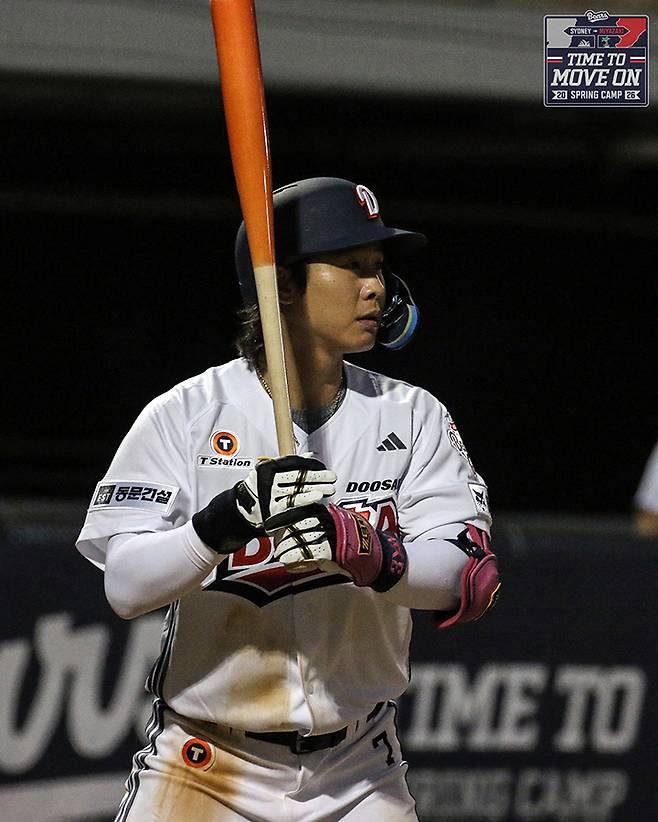 ▲ 박찬호는 공수 모두에서 좋은 활약을 하며 자신을 선택한 구단의 베팅이 틀리지 않았음을 입증했다 ⓒ두산베어스