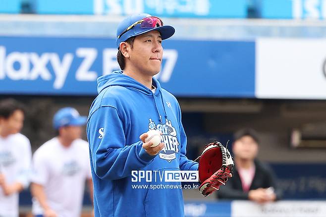 ▲ 강민호 ⓒ곽혜미 기자