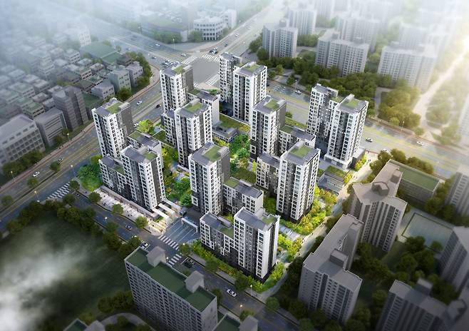 마곡지구 17단지 조감도(SH)