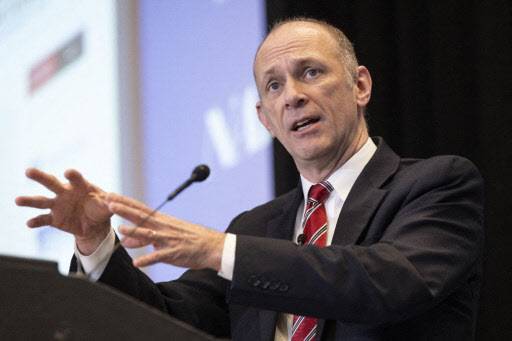 오스탄 굴스비 시카고 연은 총재.(사진=AFP)