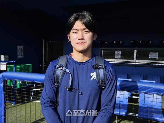 2026 WBC 대표팀 김도영이 26일 일본 오키나와 가데나 구장에서 열린 삼성과 평가전 승리 후 포즈를 취했다. 오키나와 | 김동영 기자 raining99@sportsseoul.com