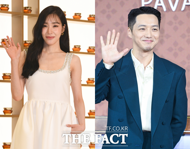 가수 겸 배우 티파니 영(왼쪽)와 배우 변요한이 오늘(27일) 혼인신고를 마쳤다. /서예원 기자