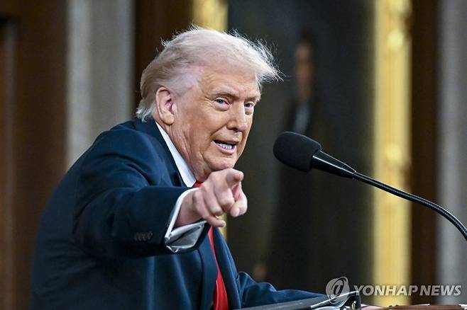 도널드 트럼프 미국 대통령. 연합뉴스