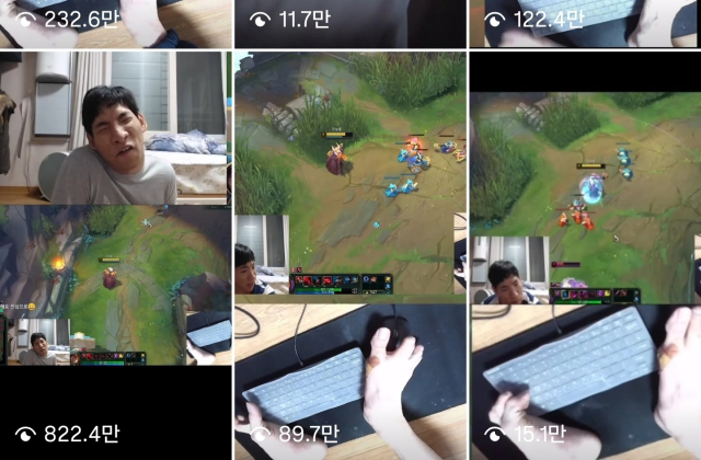 ▲유튜버 '만능발'이 인스타그램에 게시한 릴스. 많게는 822만 조회수를 기록한 영상이 있을 정도로 많은 사람들에게 호응을 얻고 있다.ⓒ만능발 인스타그램 갈무리