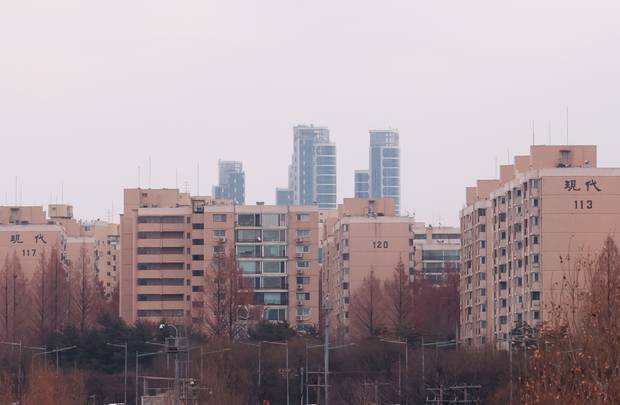 서울 압구정 신현대 아파트. 연합뉴스