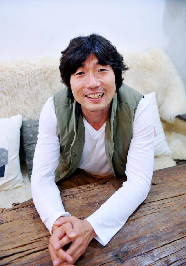 배우 박원상이 2012년 11월 영화 '남영동1985'의 개봉을 앞두고 한국일보와 인터뷰를 하고 있다. 한국일보 자료사진