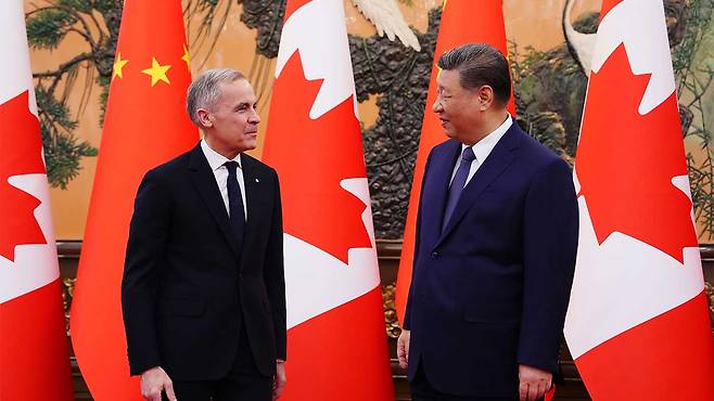 중국-캐나다 정상 [자료사진]