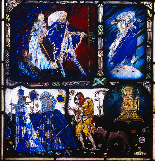 스테인드글라스 해리 클라크 [성 아그네스 이브], 1924 ©김슬기