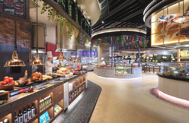 인스파이어 엔터테인먼트 리조트에서 운영하는 뷔페 레스토랑 ‘셰프스 키친’