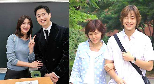 배우 김하늘, 김재원 /사진=김하늘 인스타그램, MBC '로망스'