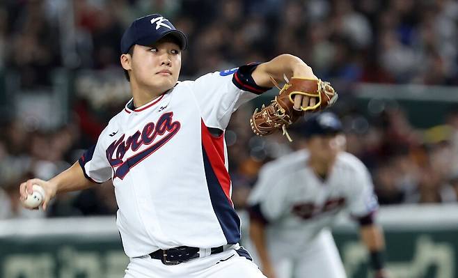 ▲ 정우주 ⓒ연합뉴스