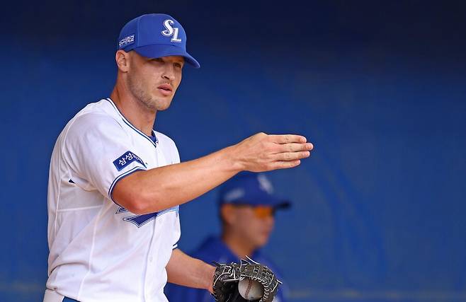 ▲ 맷 매닝 ⓒ삼성 라이온즈