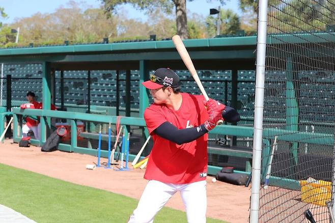 ▲ 김재환 ⓒSSG랜더스