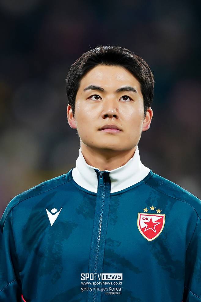 ▲ 설영우는 2024년 K리그를 떠나 유럽 무대로 적을 옮겼다. 설영우가 선택한 팀은 황인범이 뛰고 있던 츠르베나 즈베즈다. 츠르베나 즈베즈다는 설영우 영입에 150만 유로를 투자했고, 설영우는 1년 반 동안 67경기 7골 14도움이라는 눈부신 활약으로 절대적 신뢰를 받았다.