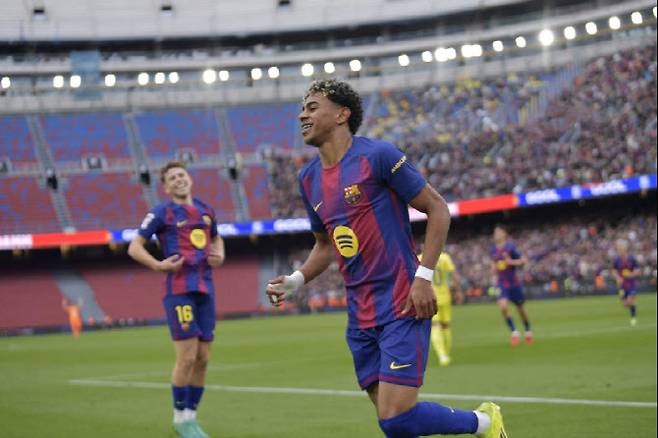 바르셀로나 라민 야말. 사진=AFPBBNews