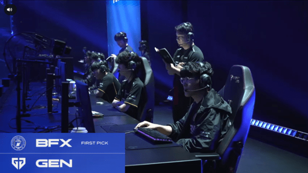 3월 1일 홍콩 카이탁 아레나에서 열린 2026 LCK컵 결승 2세트에서 젠지가 BNK 피어엑스를 24분 만에 압도하며 세트스코어 2-0을 만들었다.(젠지 & BNK 피어엑스=2:0). /사진=네이버 치지직 라이브영상 캡처