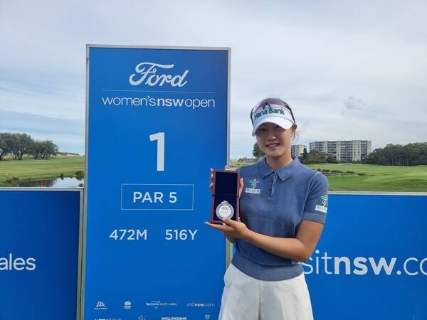 프레인스포츠 소속 오수민(하나금융그룹)이 유럽여자프로골프투어에서 준우승을 차지하며 대한민국 여자골프의 새로운 기대주로 떠올랐다./사진=프레인스포츠