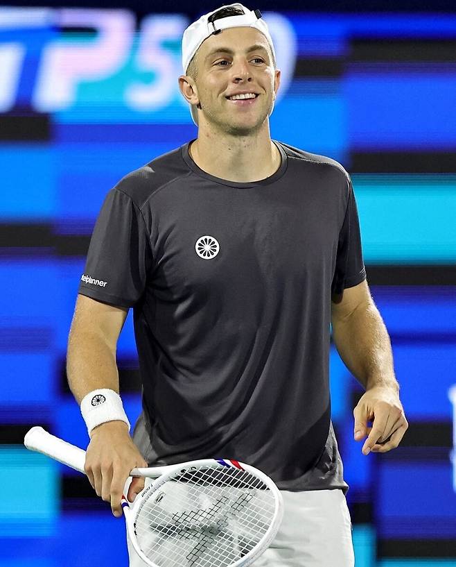 탈론 그리크스푸어. 안드레이 루블레프와의 4강전 때다. 사진 ATP 투어