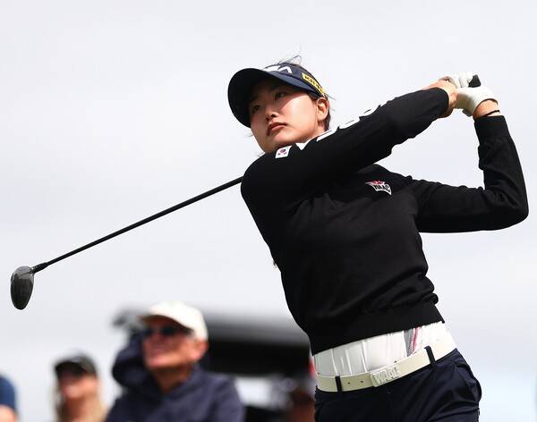 2026년 유럽여자프로골프투어(LET) 포드 위민스 NSW 오픈 우승 경쟁에 가세한 국가대표 아마추어 선수 오수민. 사진제공=R&A (사진을 무단으로 사용하지 마십시오.)