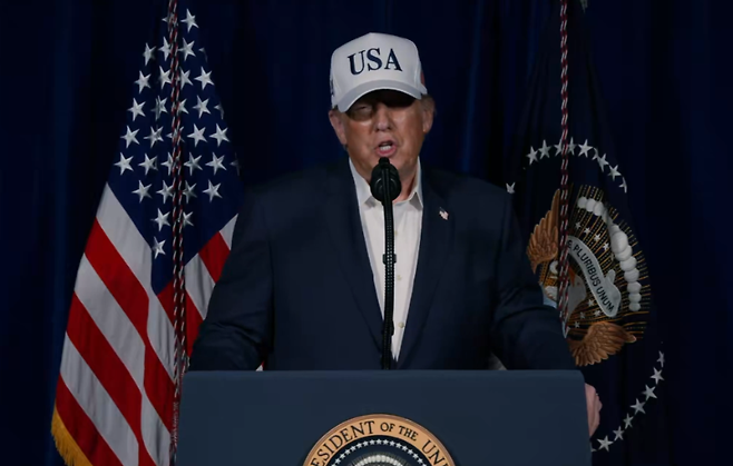 도널드 트럼프 미국 대통령 (사진, 트럼프 대통령 SNS)